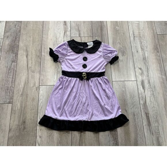 Incharacter Dead Dolly Creepy Ceramic Doll Tweens Girls Halloween Costume Size L - Picture 2 of 12